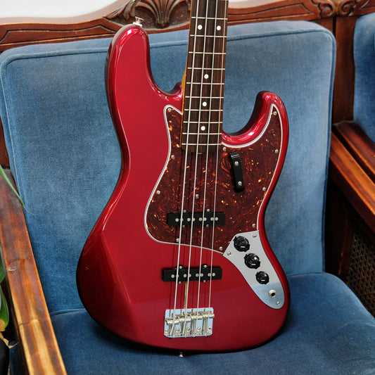 2010 Fender Japan Jazz Bass JB-62 Candy Apple Red