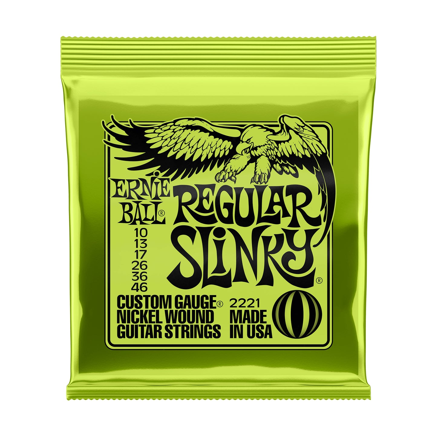 Ernie Ball Slinky Nickel Wound Electric Guitar Strings