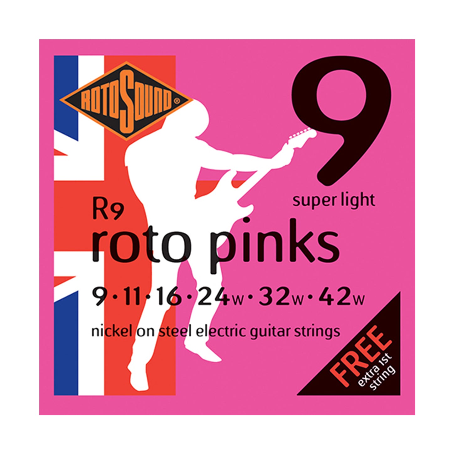 Rotosound Roto Nickel Plated Electric Strings