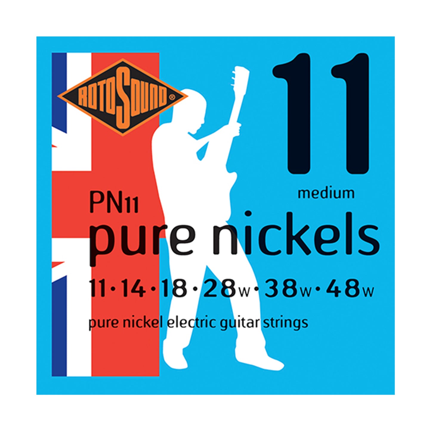 Rotosound Pure Nickel Electric Strings