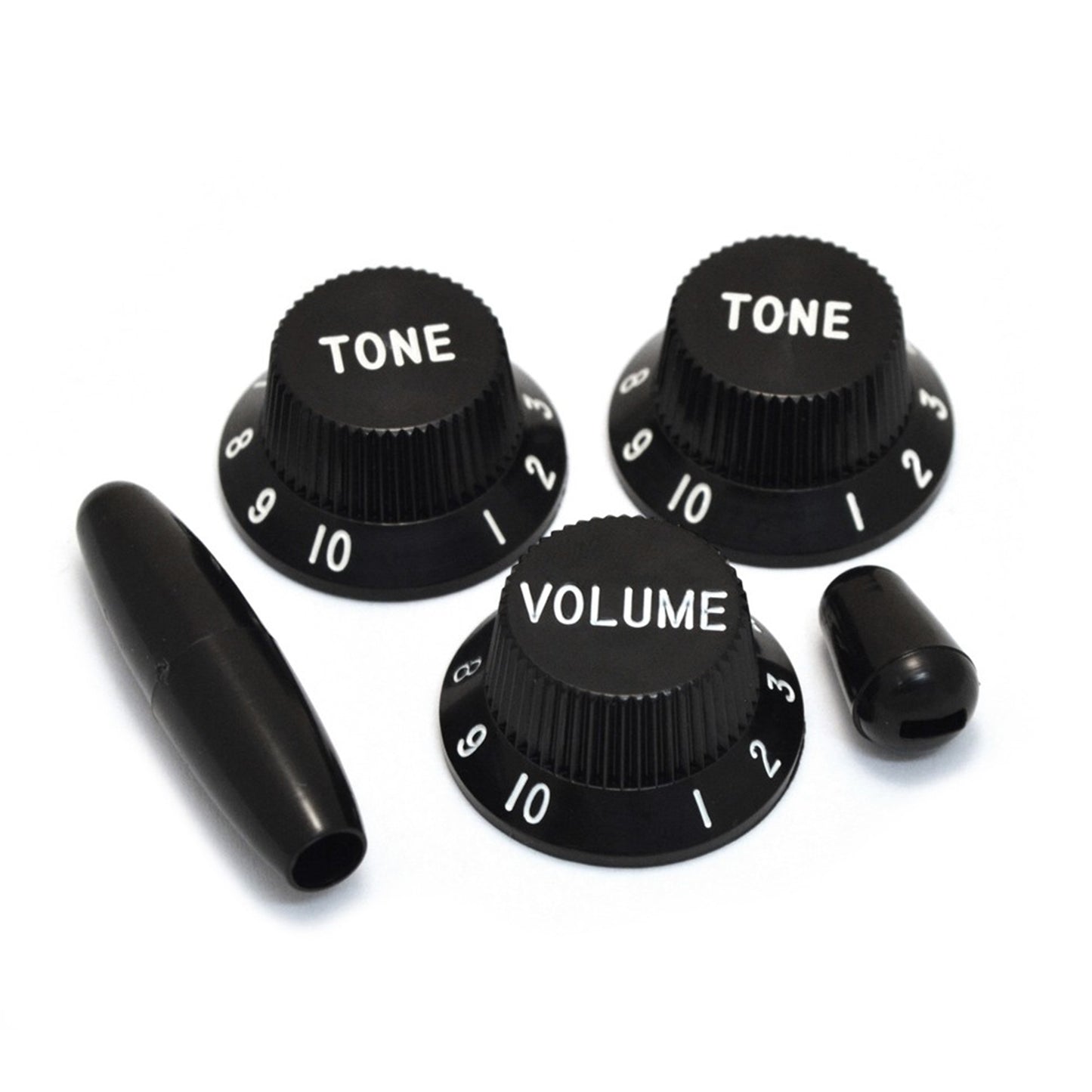 Strat-style Knob & Tip Set