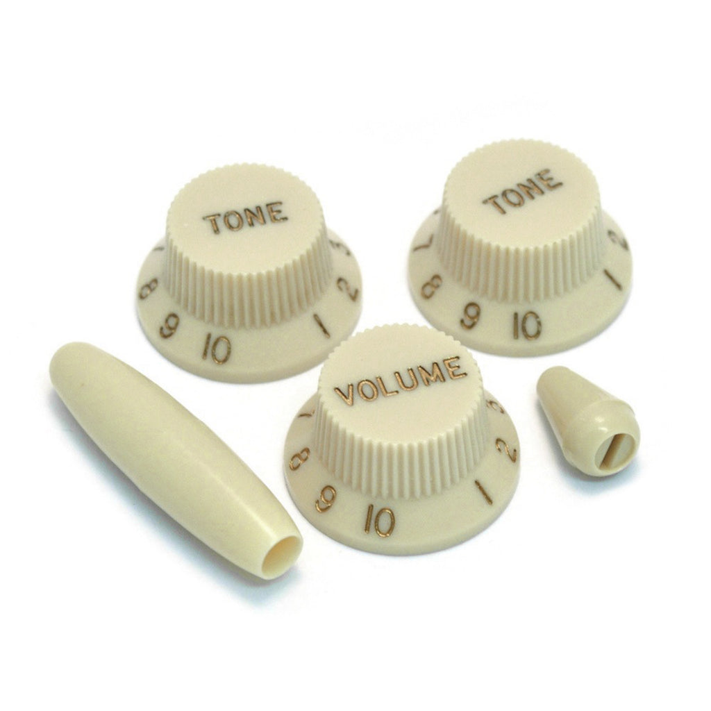 Strat-style Knob & Tip Set