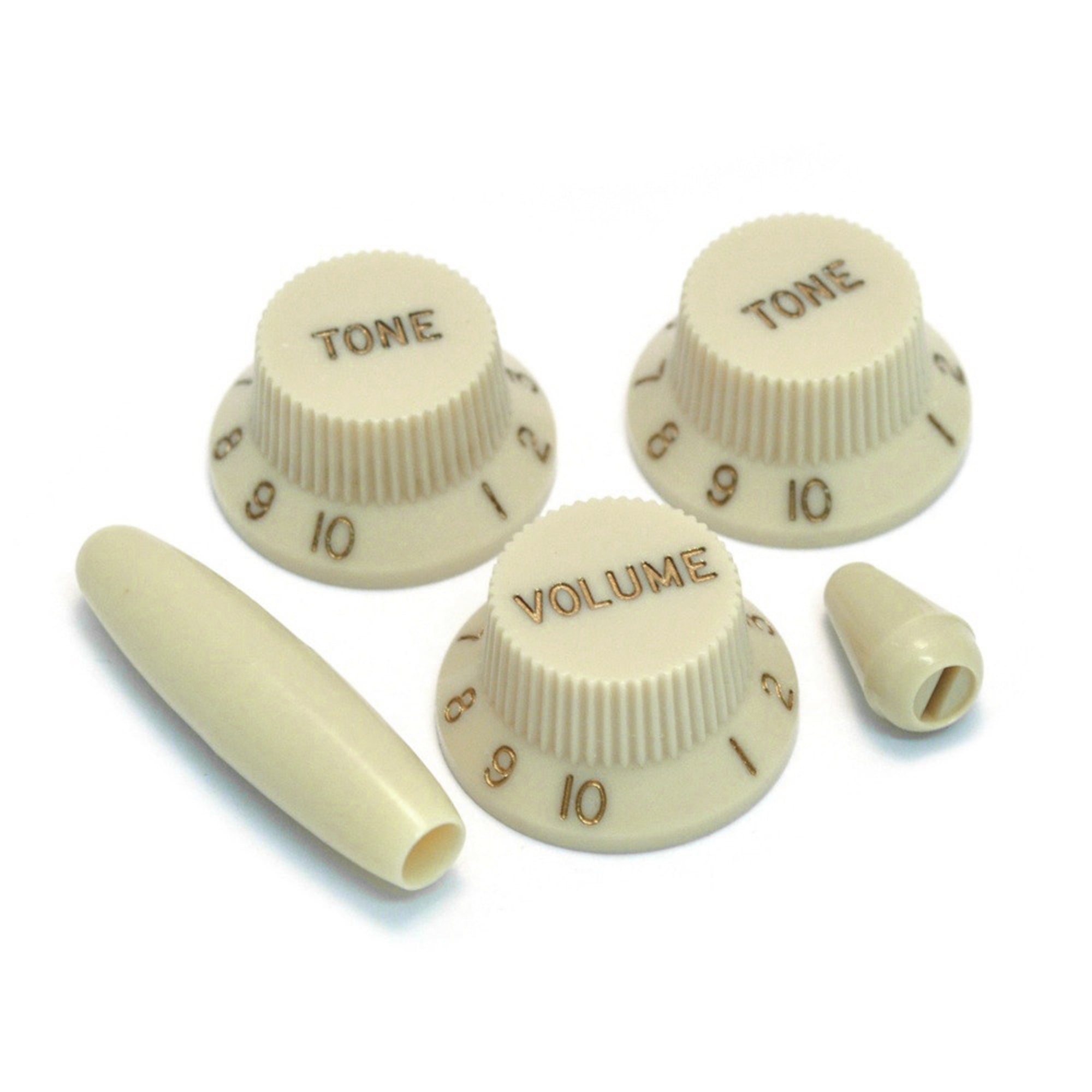 Strat-style Knob & Tip Set