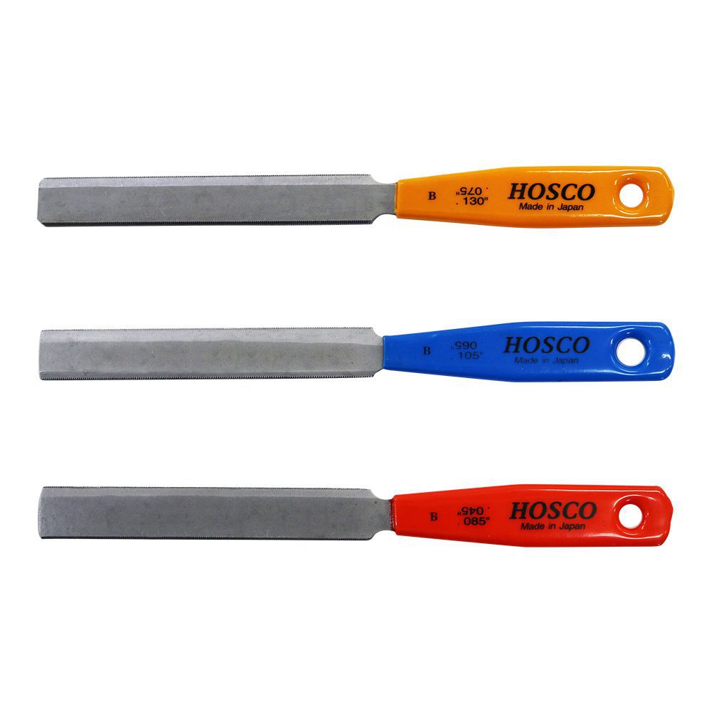 Hosco Gauged Nut Slotting Files