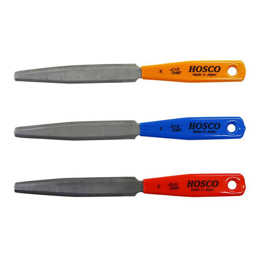 Hosco Gauged Nut Slotting Files